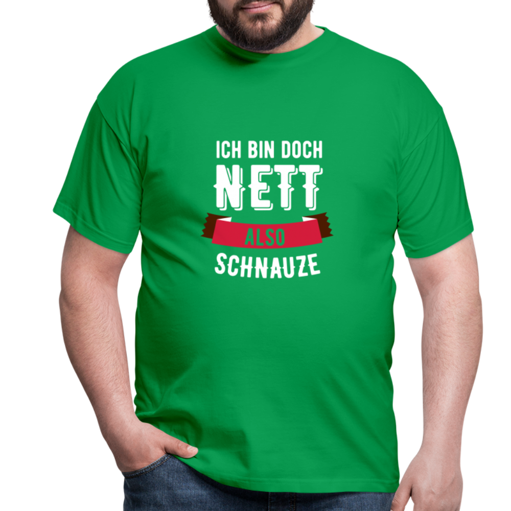 Ich bin nett T-Shirt - Kelly Green