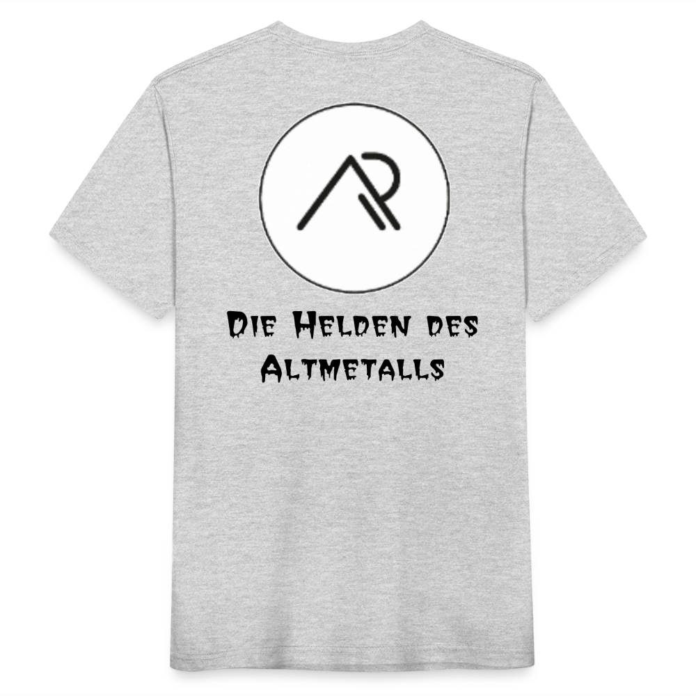 T-Shirt - Grau meliert