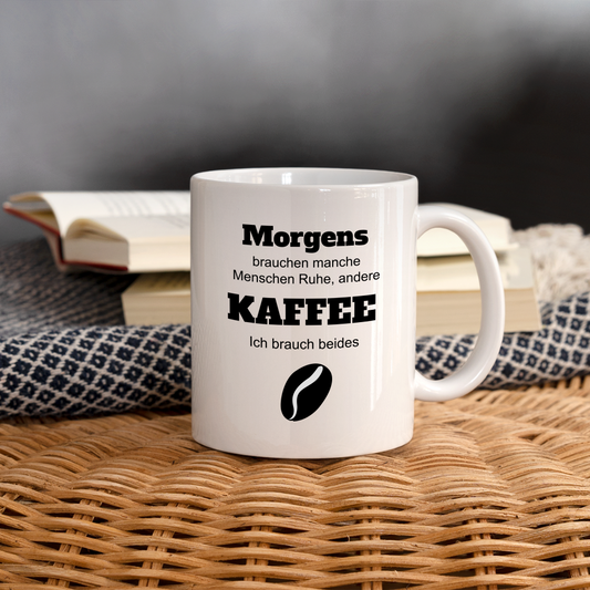 Kaffeetasse - weiß