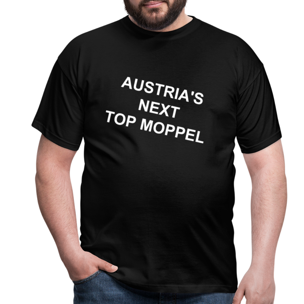 Austrias next top moppel T-Shirt - Schwarz