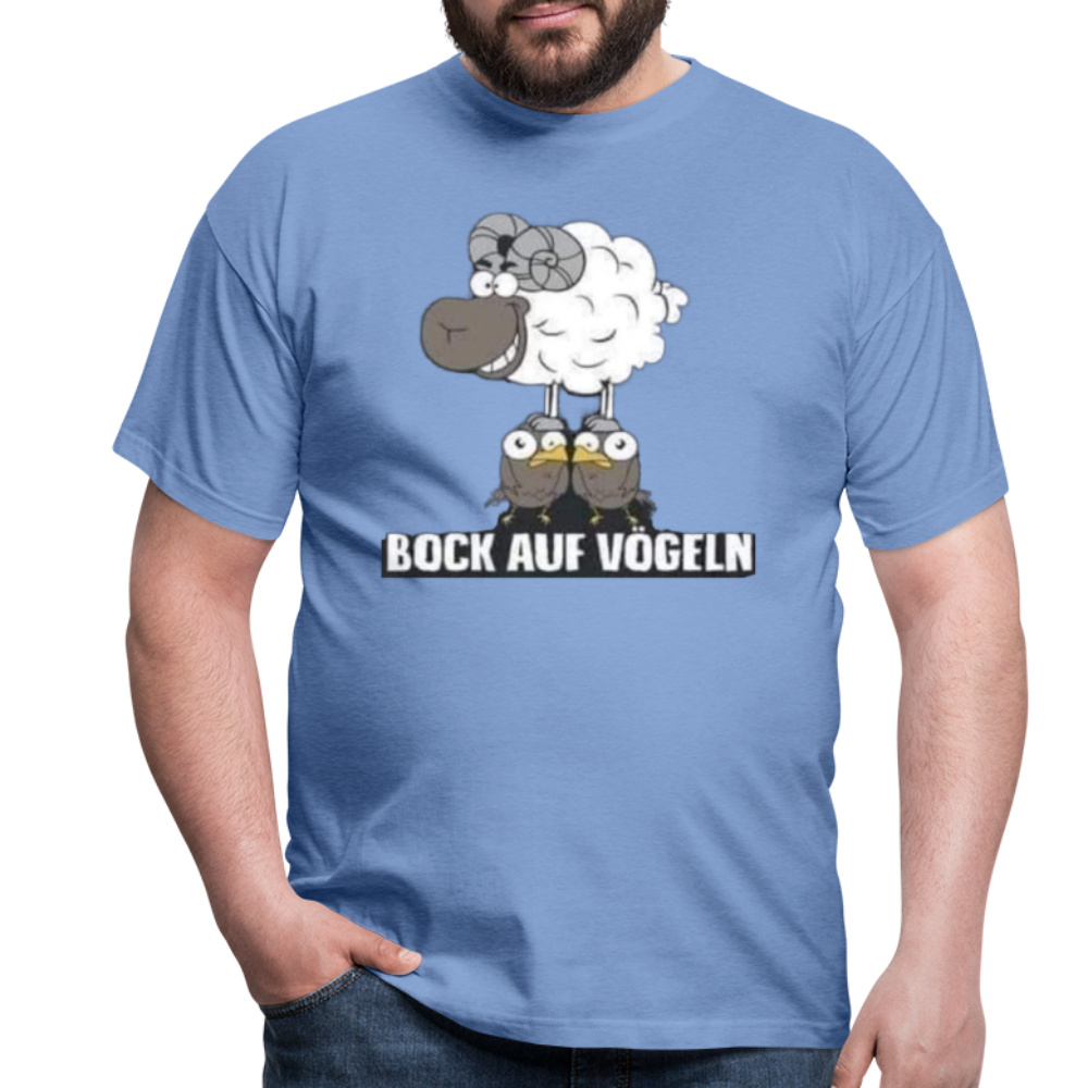 Bock auf Vögeln T-Shirt - carolina blue
