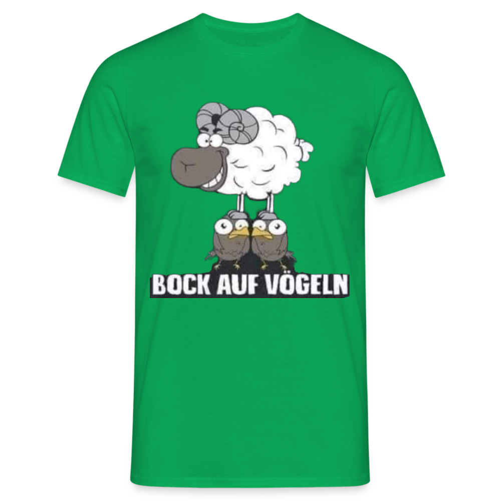 Bock auf Vögeln T-Shirt - Kelly Green
