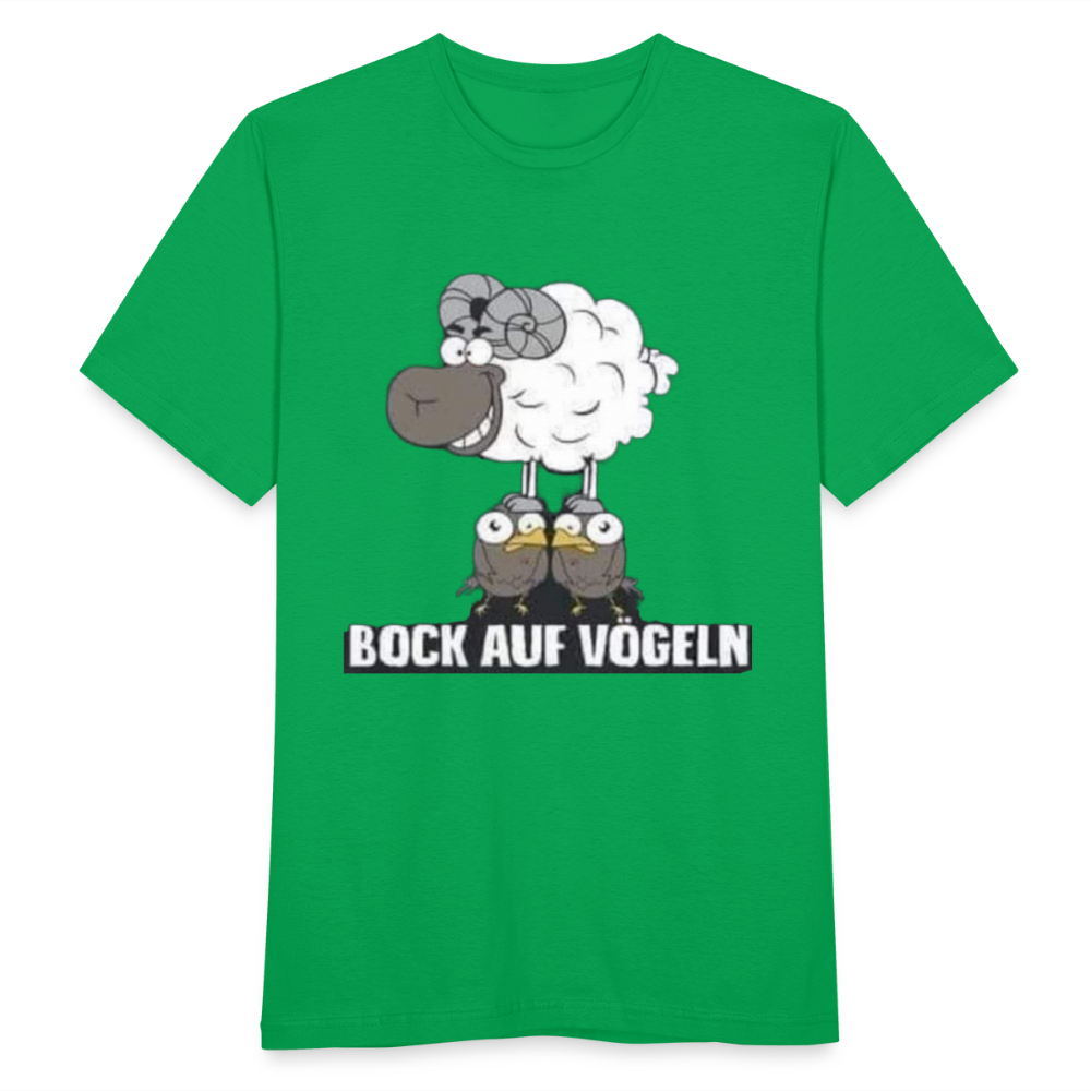 Bock auf Vögeln T-Shirt - Kelly Green