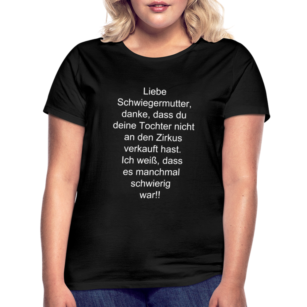 Frauen T-Shirt - Schwarz