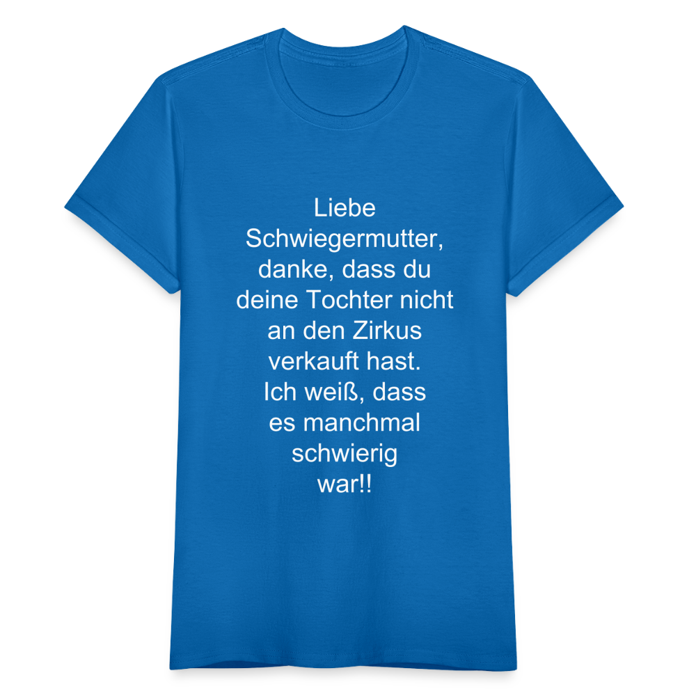 Frauen T-Shirt - Royalblau