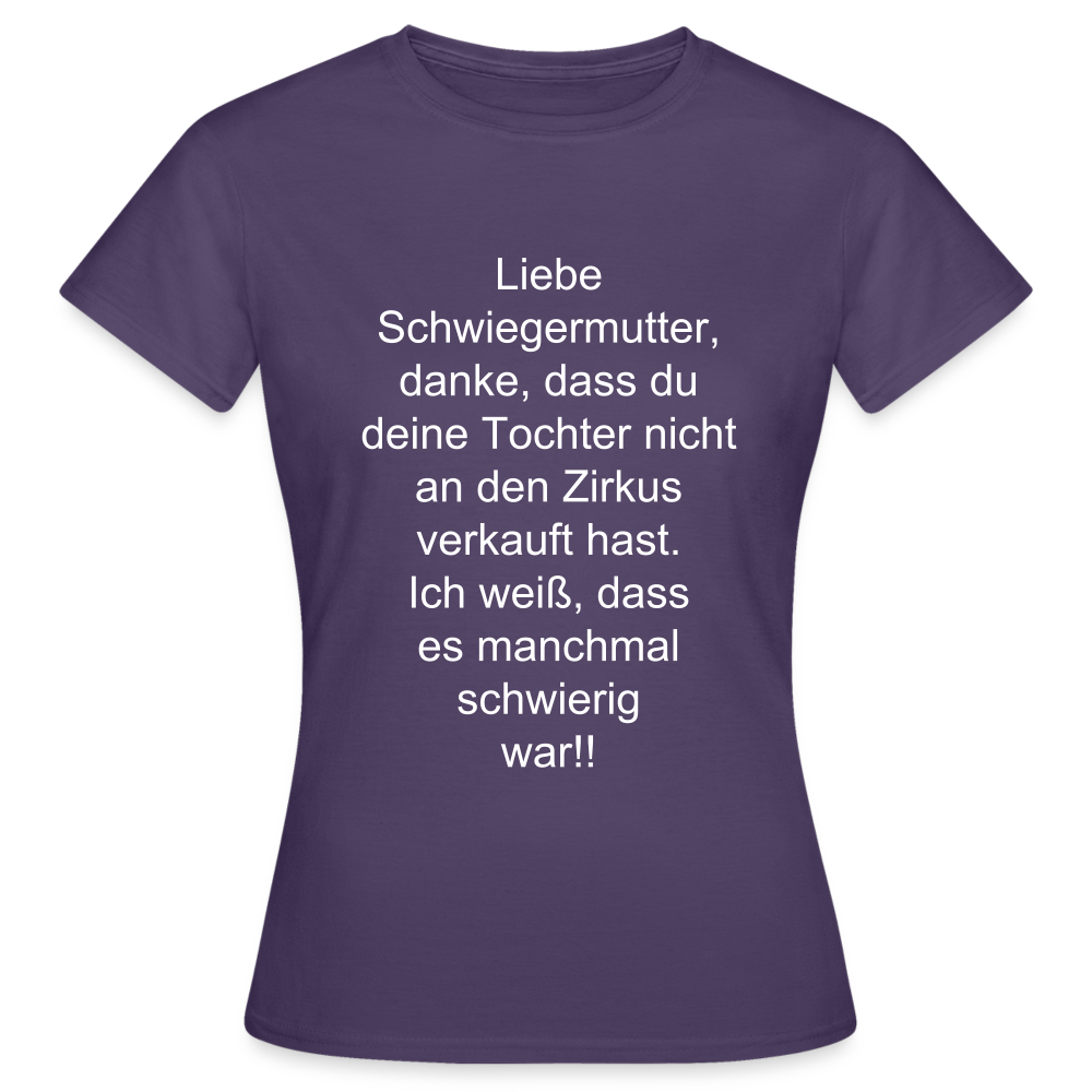 Frauen T-Shirt - Dunkellila