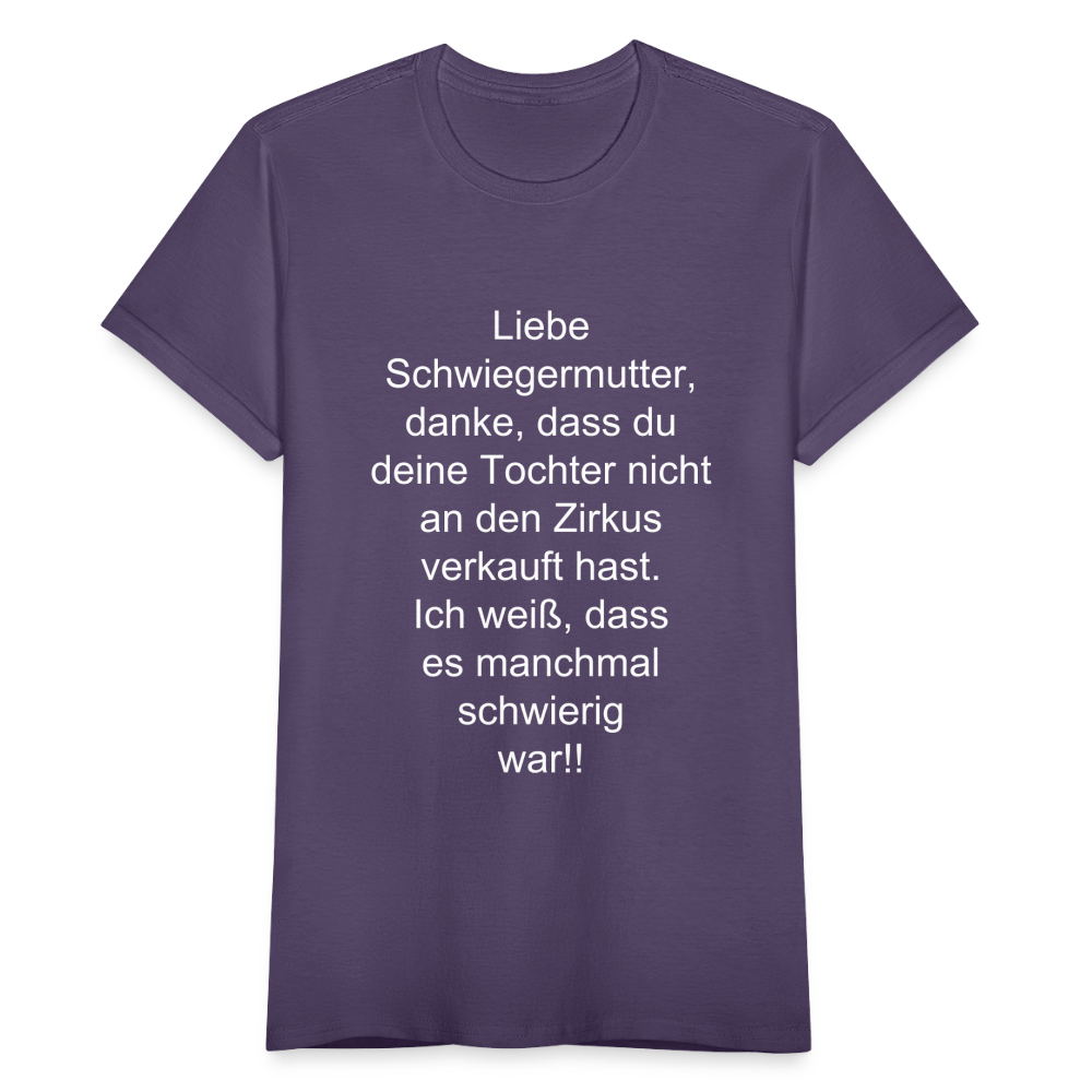 Frauen T-Shirt - Dunkellila