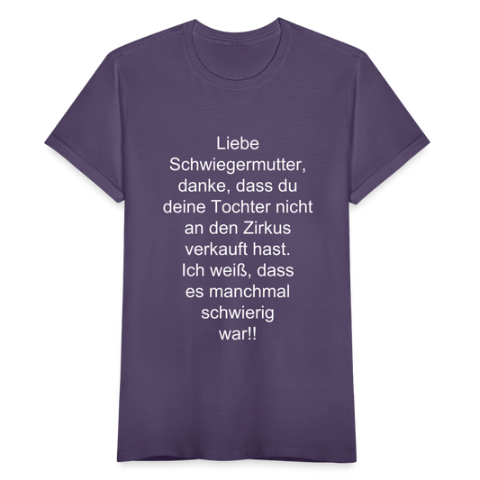 Frauen T-Shirt - Dunkellila