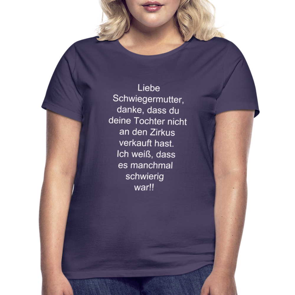 Frauen T-Shirt - Dunkellila