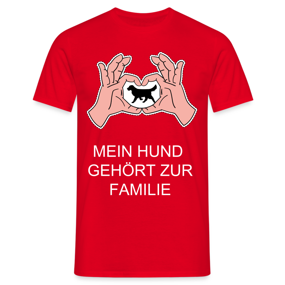 Hunde T-Shirt - Rot