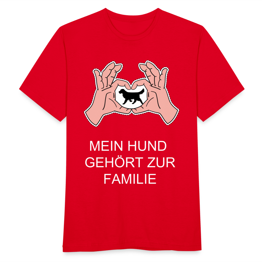 Hunde T-Shirt - Rot