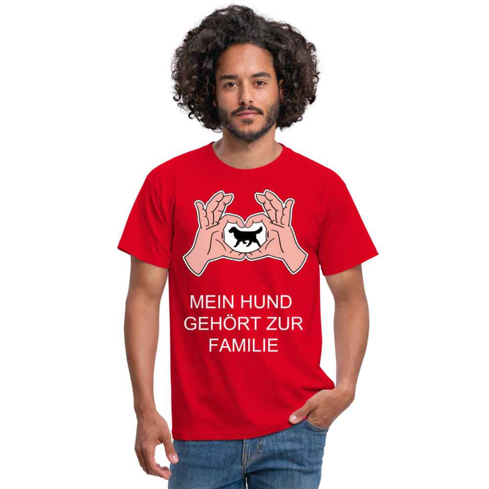 Hunde T-Shirt - Rot