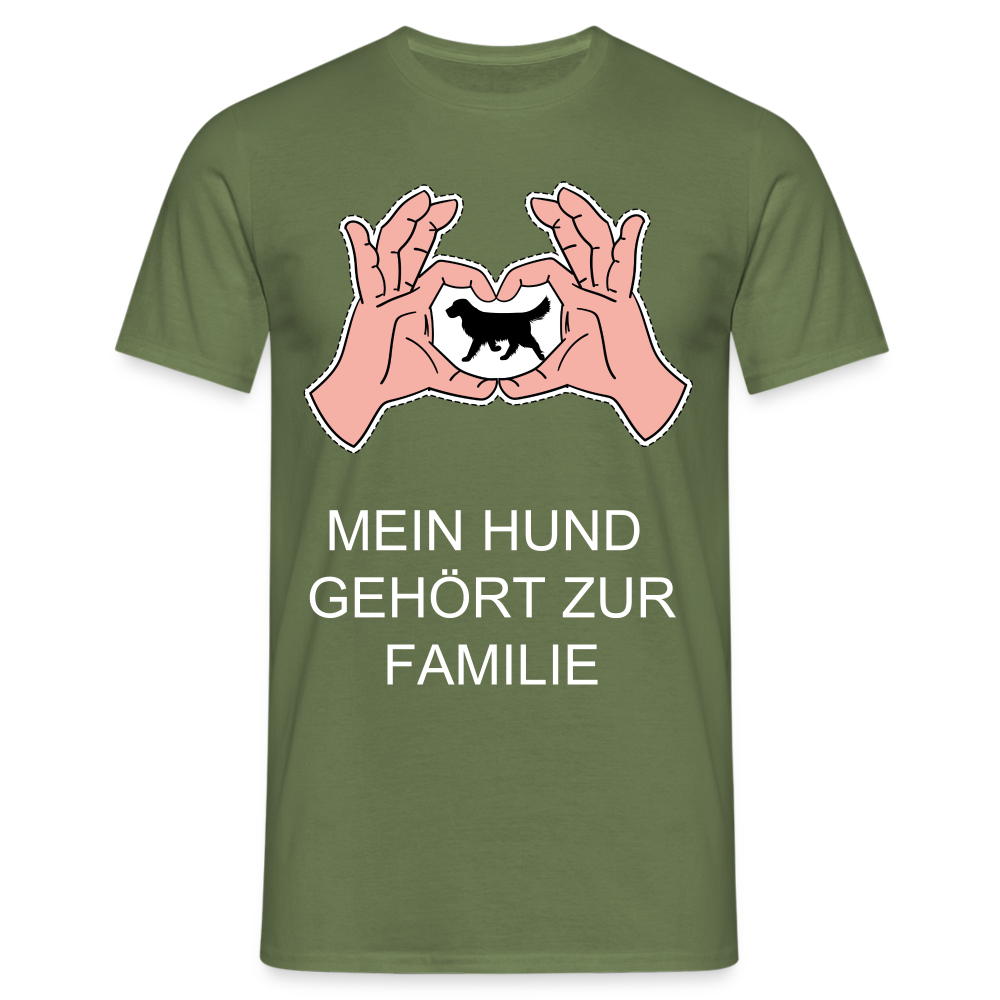 Hunde T-Shirt - Militärgrün