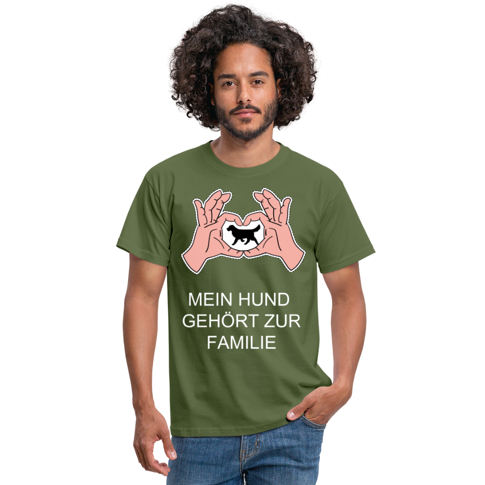 Hunde T-Shirt - Militärgrün