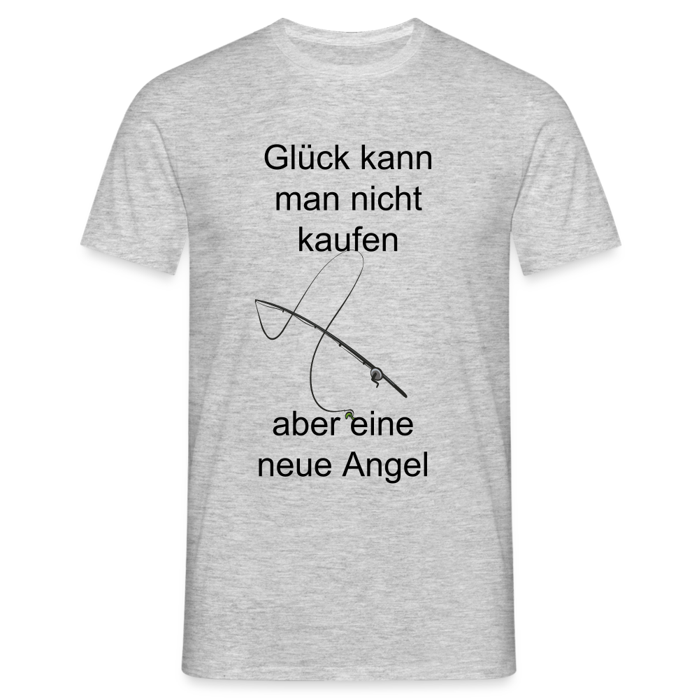Fischerspruch T-Shirt - Grau meliert