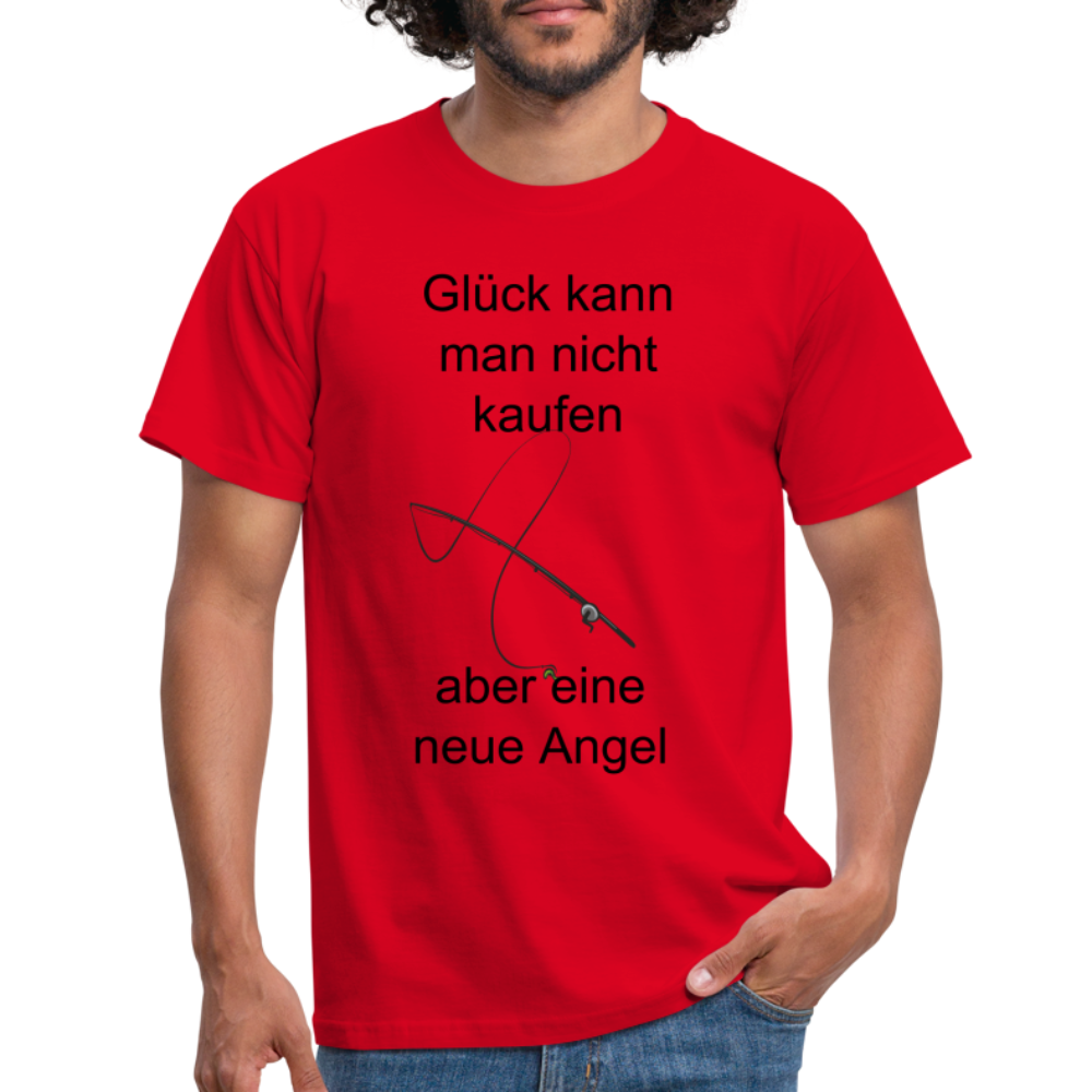 Fischerspruch T-Shirt - Rot