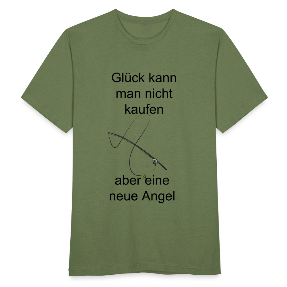 Fischerspruch T-Shirt - Militärgrün
