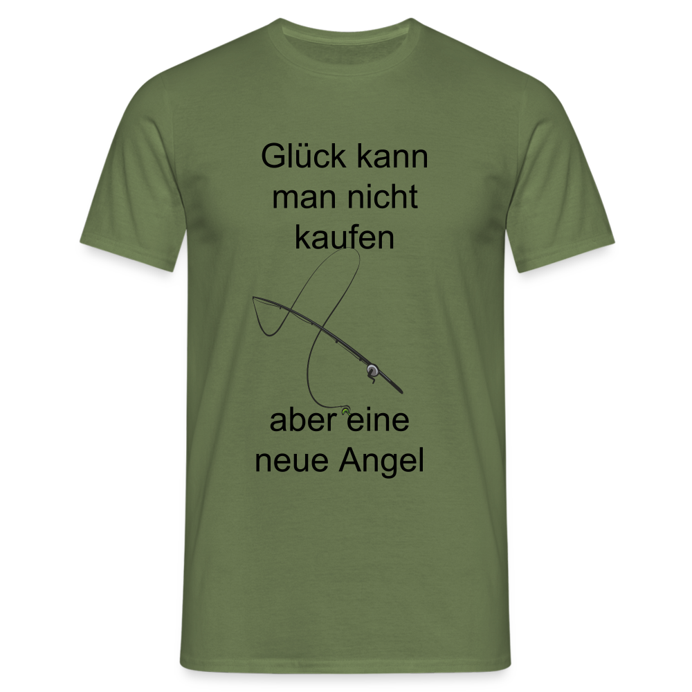 Fischerspruch T-Shirt - Militärgrün