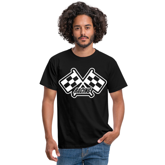 Racing T-Shirt - Schwarz