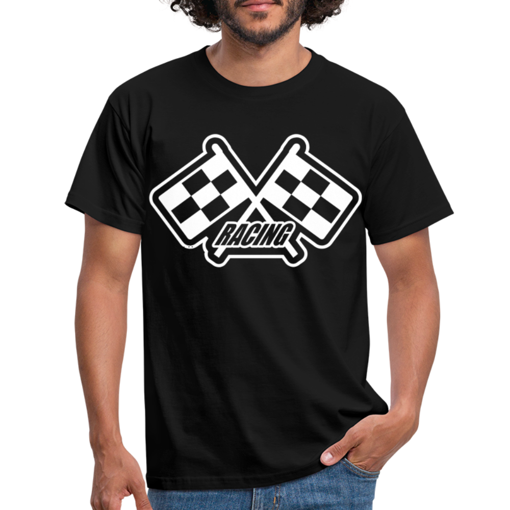 Racing T-Shirt - Schwarz