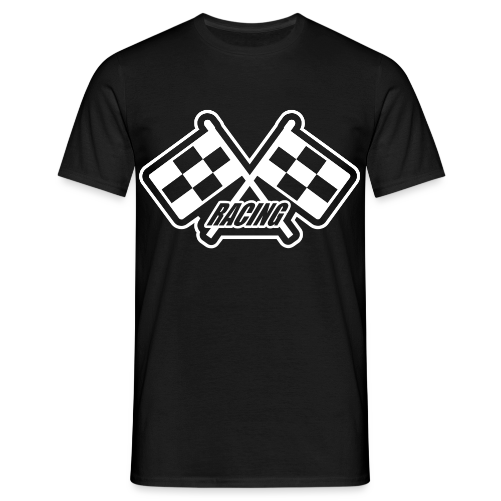 Racing T-Shirt - Schwarz
