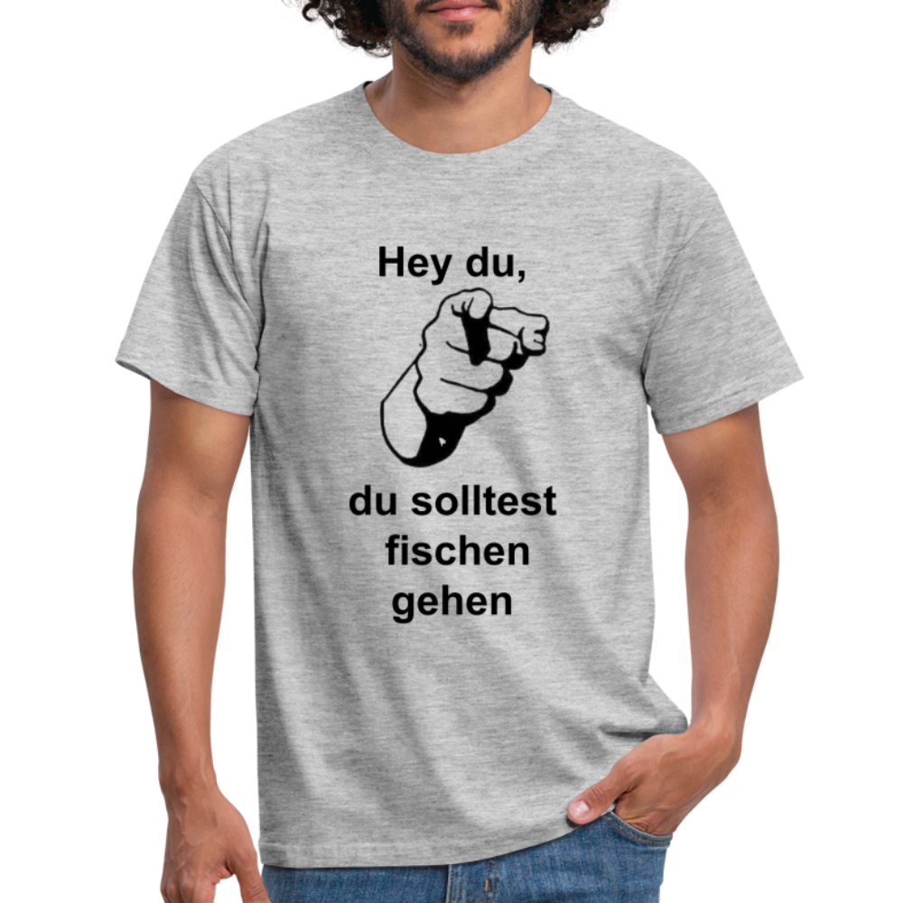 Fischer T-Shirt - Grau meliert
