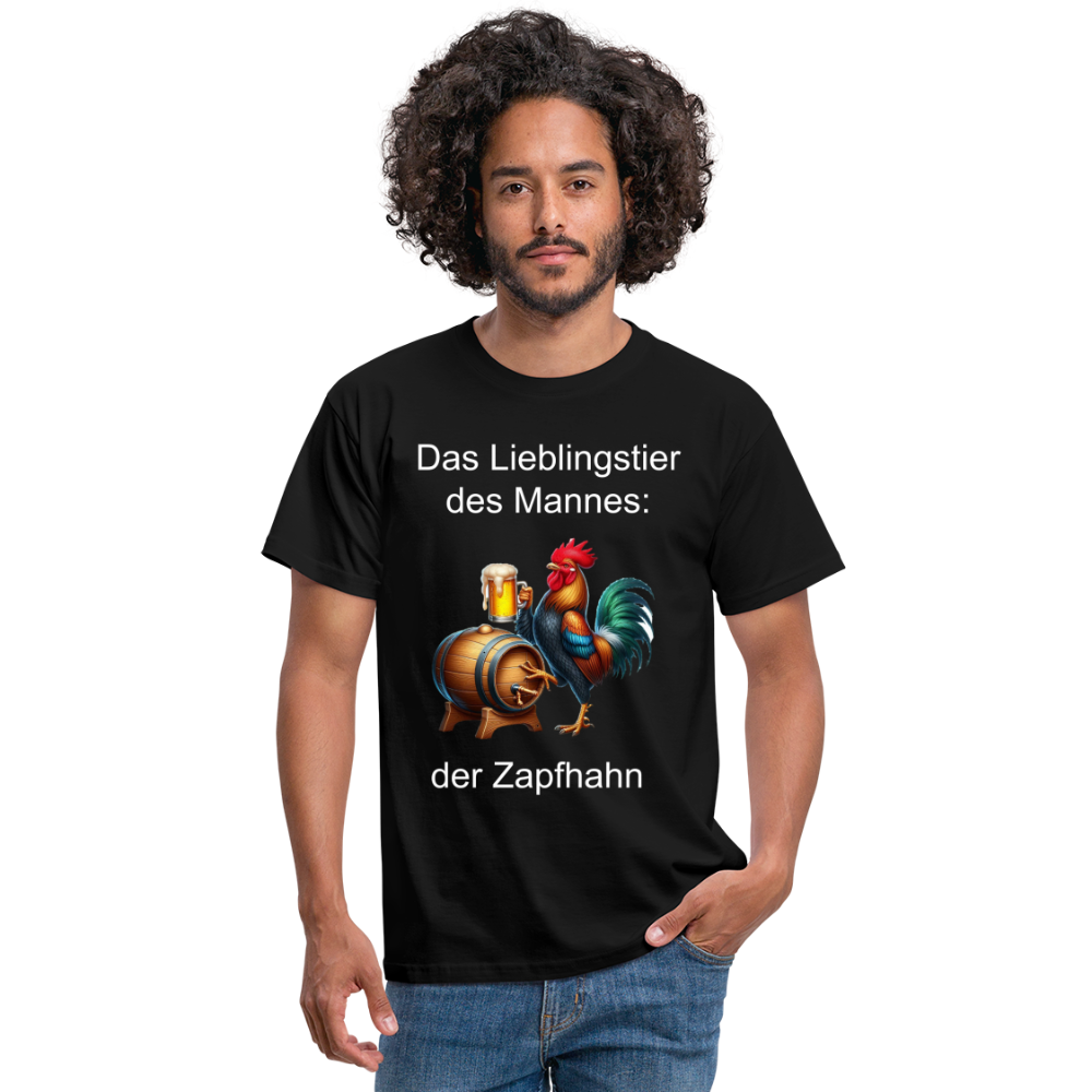 Zapfhahn T-Shirt - Schwarz