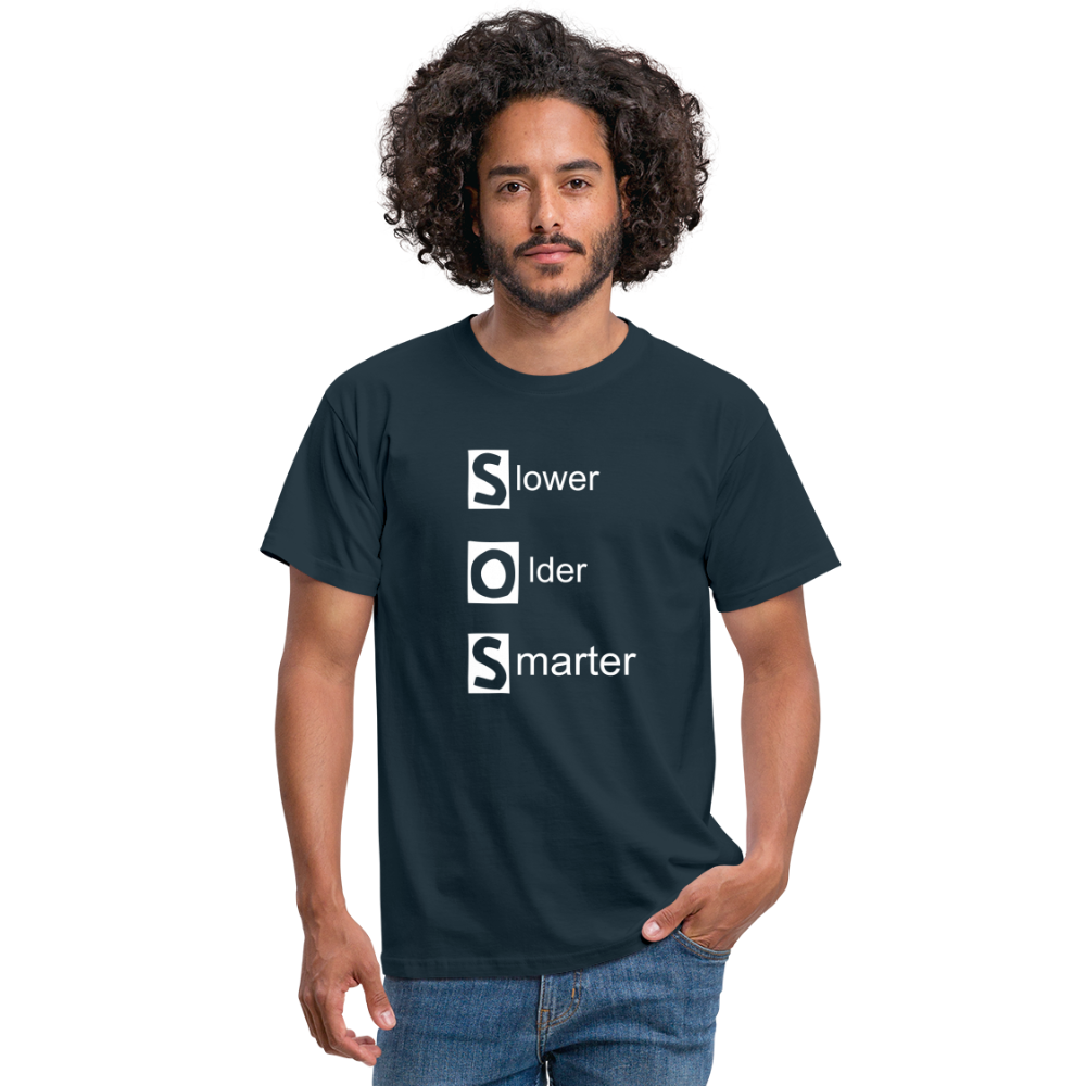SOS T-Shirt - Navy