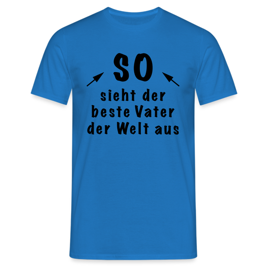 Vatertag T-Shirt - Royalblau