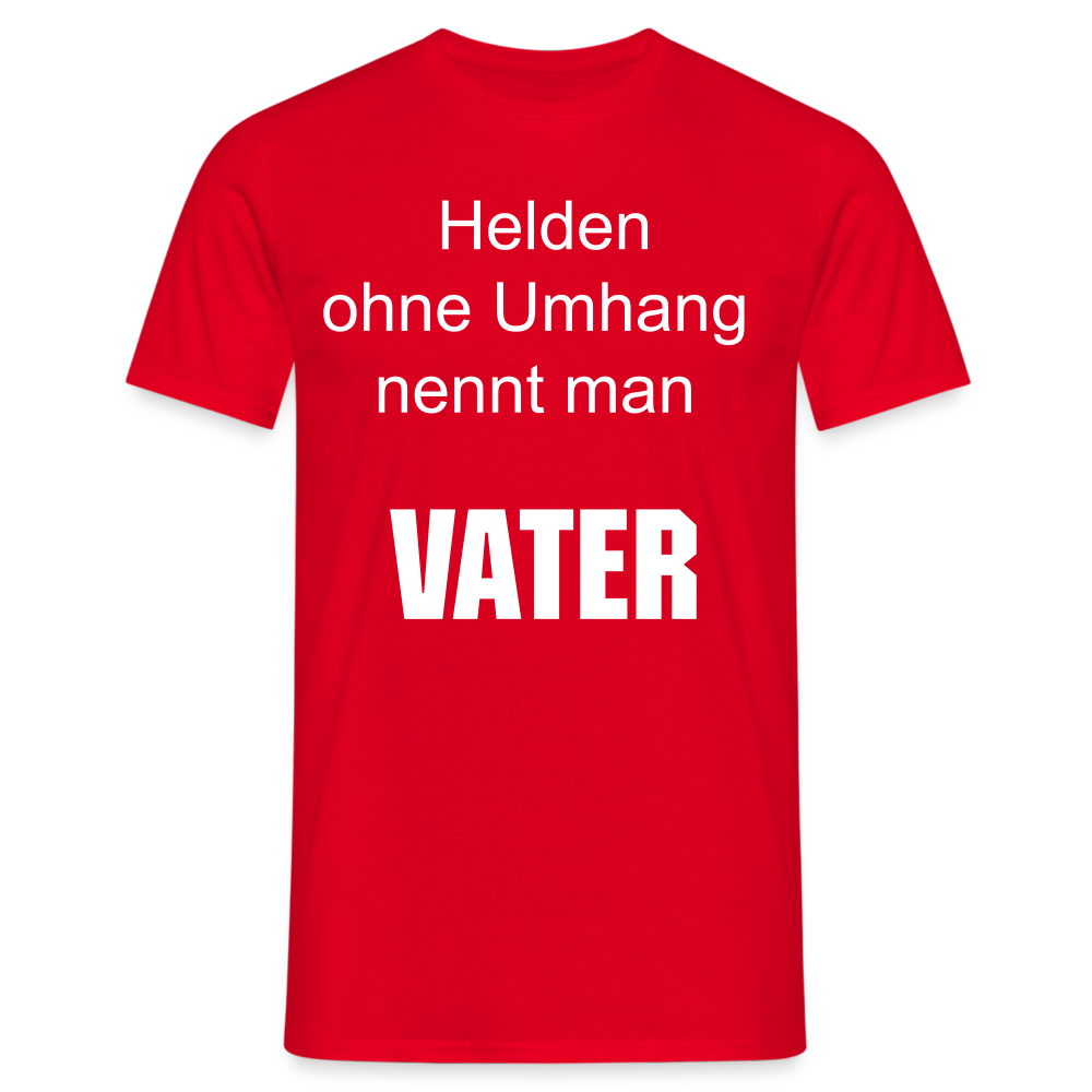 Vatertag T-Shirt - Rot