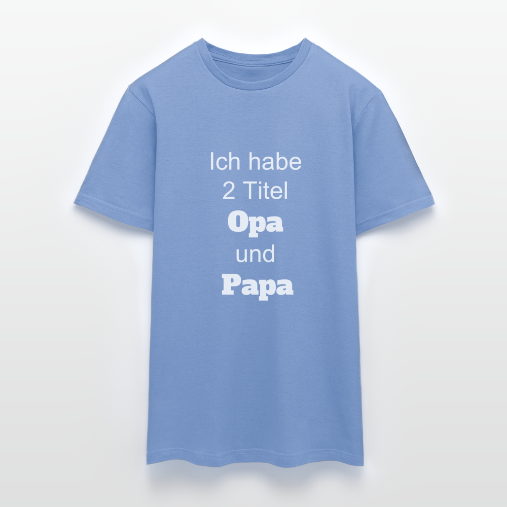 Opa Papa T-Shirt - carolina blue