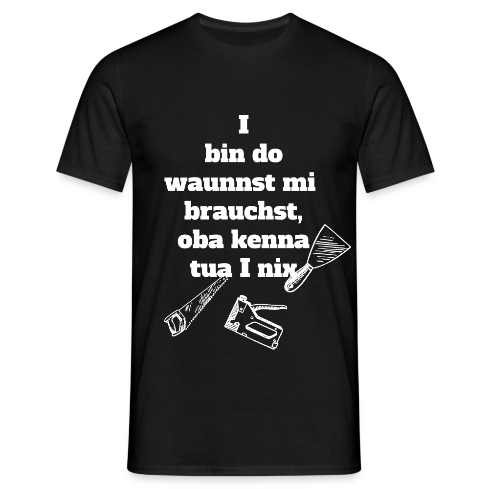 Kenna tua I nix T-Shirt - Schwarz