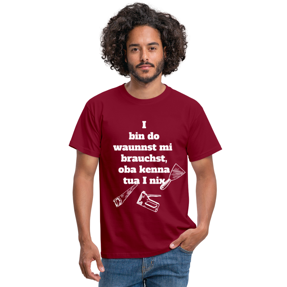 Kenna tua I nix T-Shirt - Ziegelrot