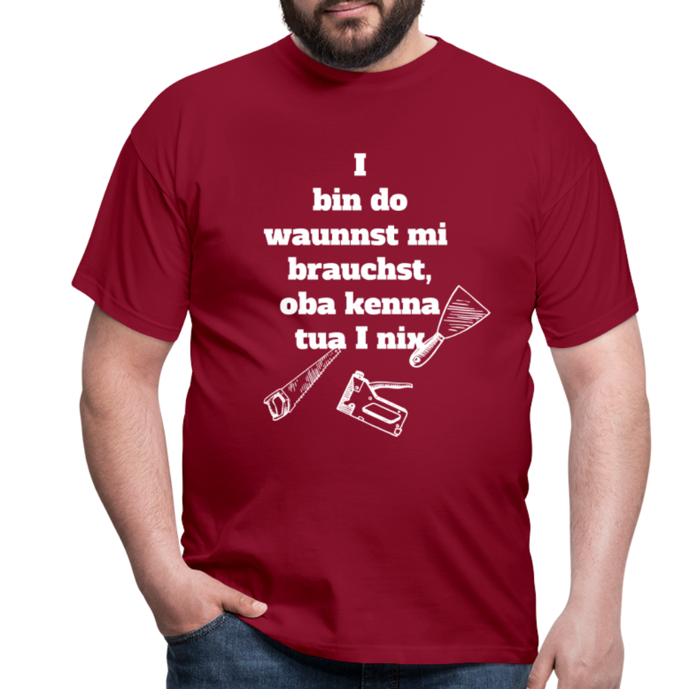 Kenna tua I nix T-Shirt - Ziegelrot