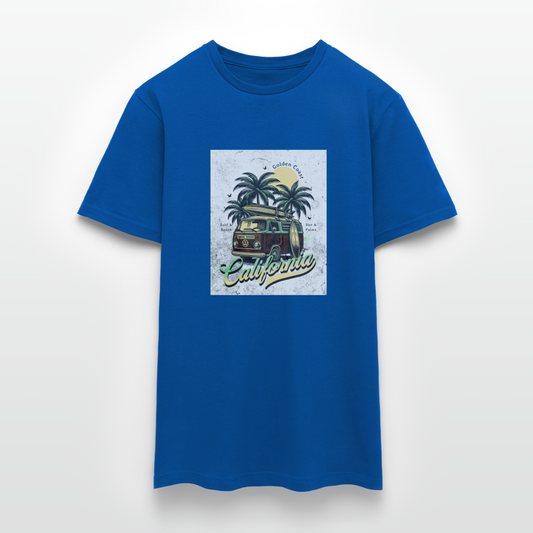 california T-Shirt - Royalblau