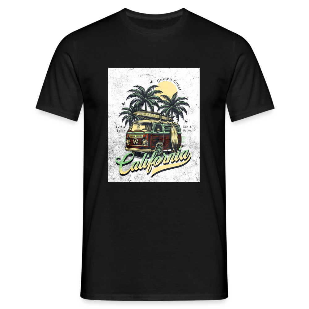california T-Shirt - Schwarz