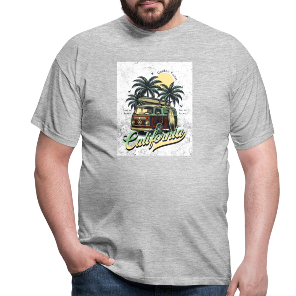 california T-Shirt - Grau meliert