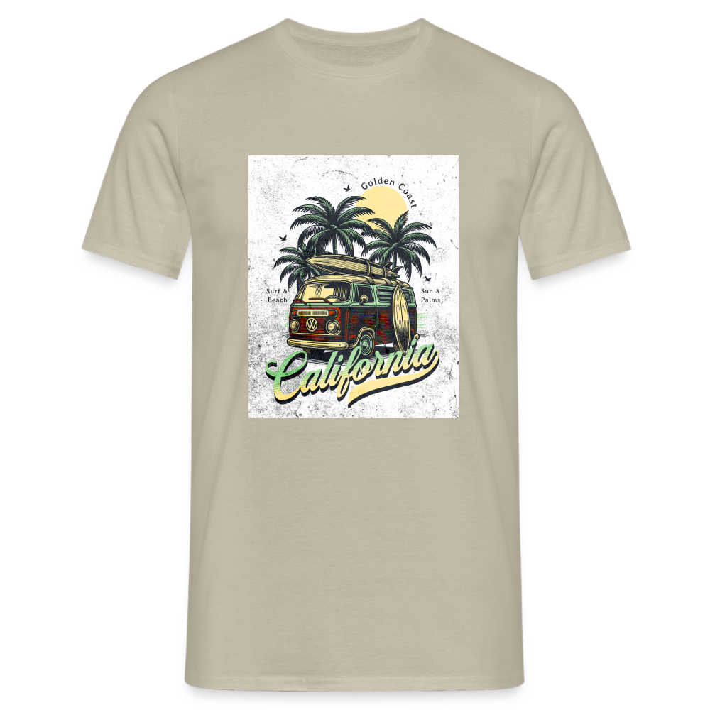 california T-Shirt - Sandbeige