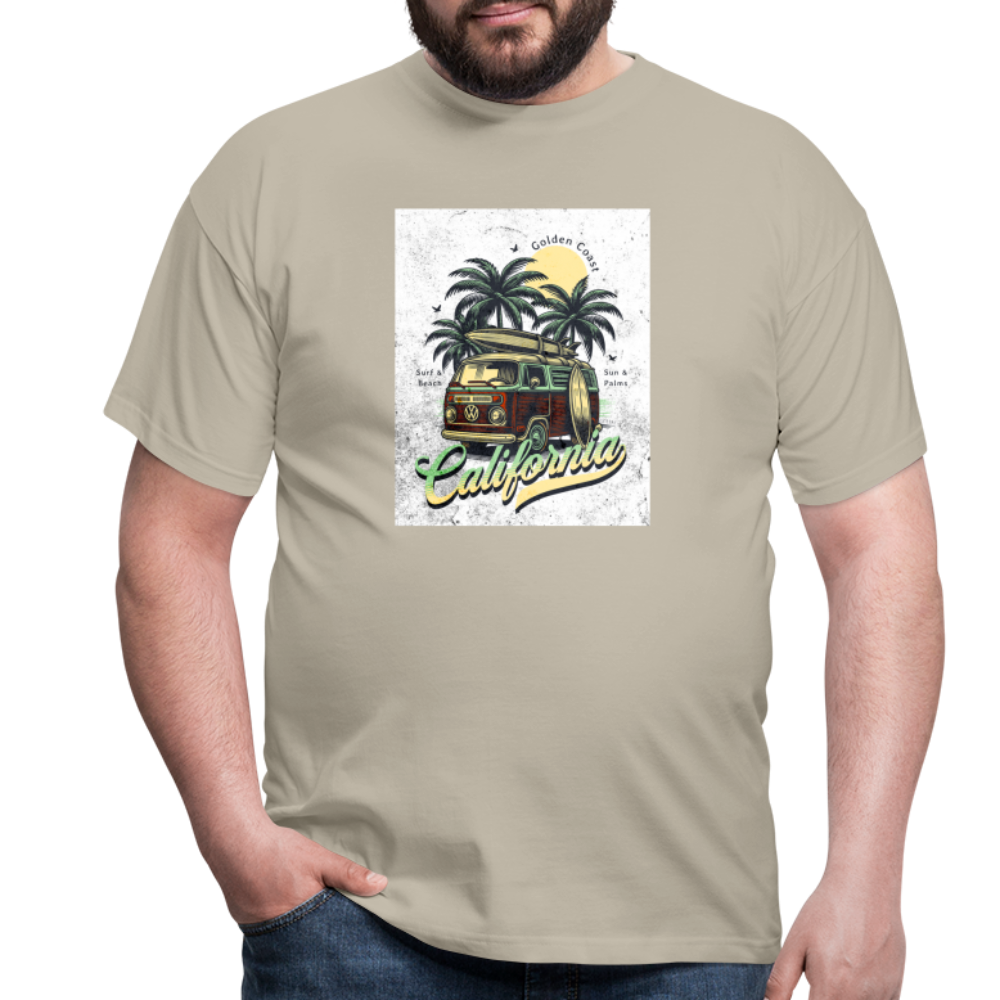 california T-Shirt - Sandbeige