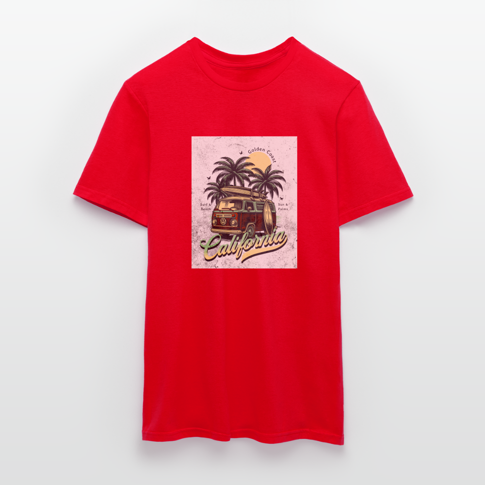 california T-Shirt - Rot