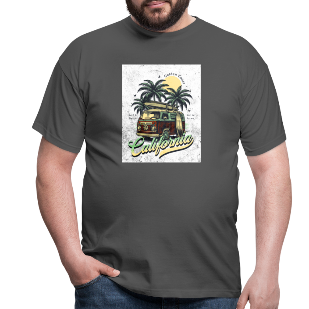 california T-Shirt - Anthrazit