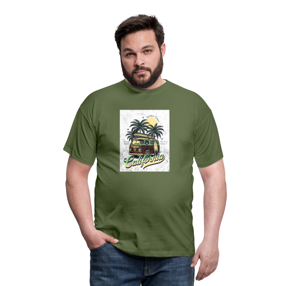 california T-Shirt - Militärgrün