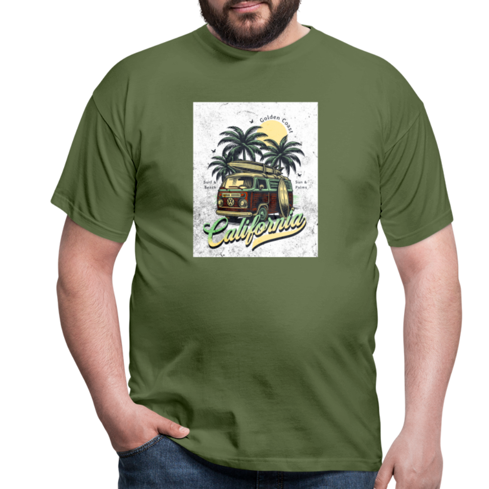 california T-Shirt - Militärgrün