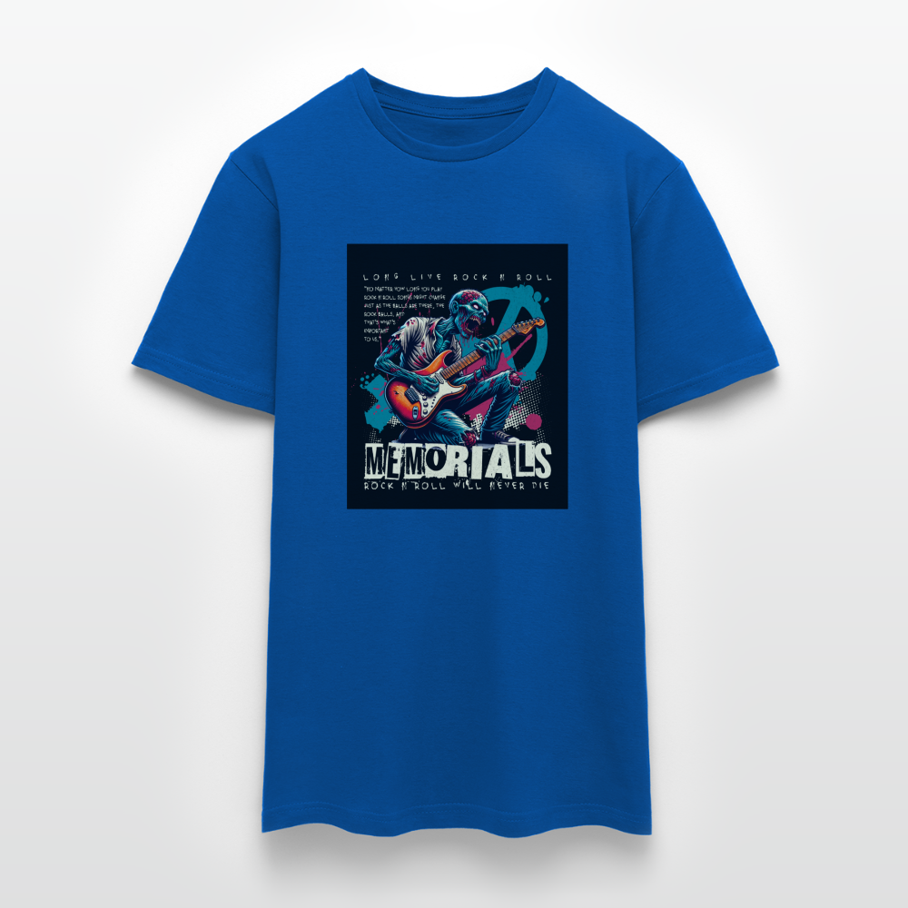 Rock`n Roll T-Shirt - Royalblau