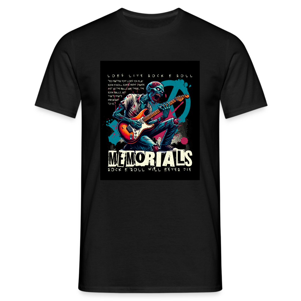 Rock`n Roll T-Shirt - Schwarz