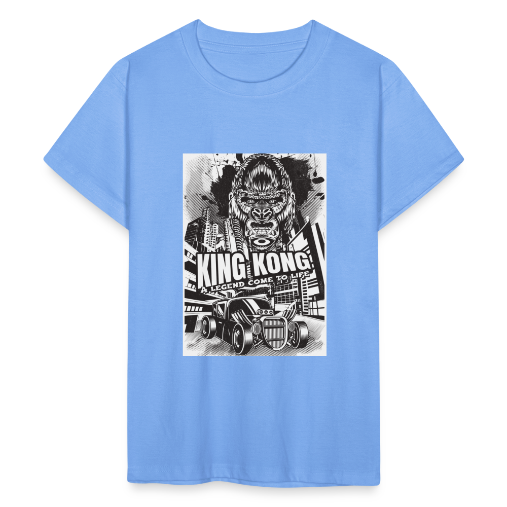 Teenager T-Shirt KING KONG - Himmelblau