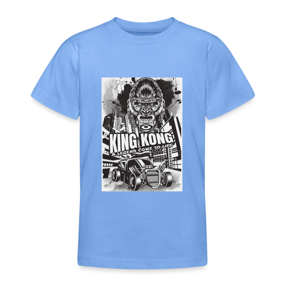 Teenager T-Shirt KING KONG - Himmelblau