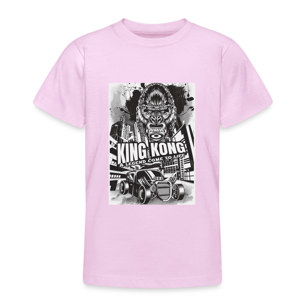 Teenager T-Shirt KING KONG - Hellrosa