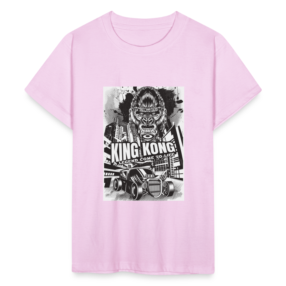 Teenager T-Shirt KING KONG - Hellrosa