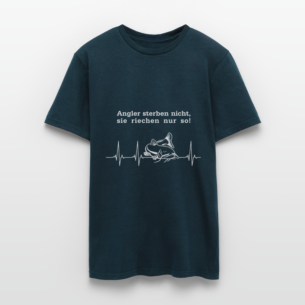 Angler sterben nicht T-Shirt - Navy